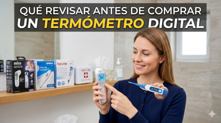 Qué revisar antes de comprar un termómetro digital